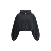 Alexander Wang Cropped zip-up Hoodie