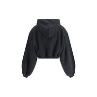 Alexander Wang Cropped zip-up Hoodie