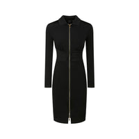 PINKO Black Viscose Dress