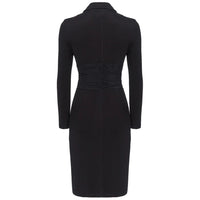 PINKO Black Viscose Dress