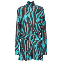 PINKO Green Viscose Dress
