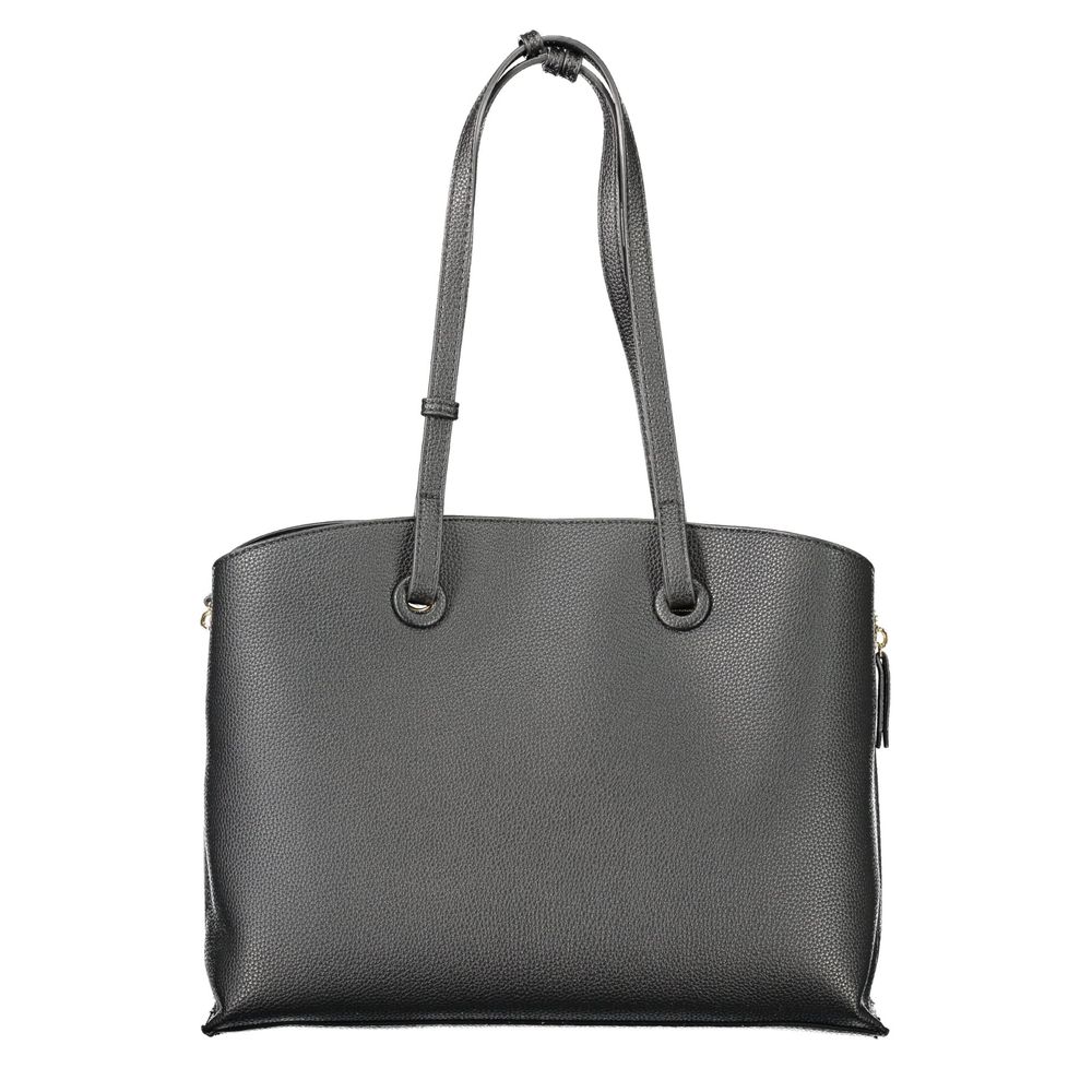 Valentino Black Polyethylene Handbag