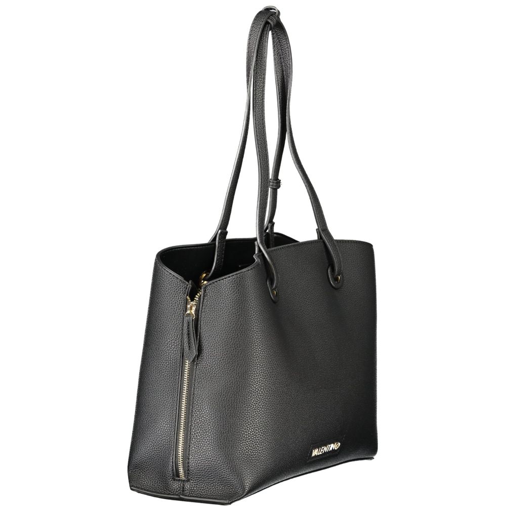 Valentino Black Polyethylene Handbag