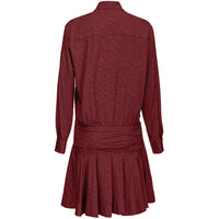 PINKO Red Haircalf Dress