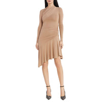 PINKO Beige Viscose Dress