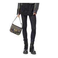 PINKO Black Nylon Jeans & Pant