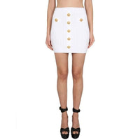 Balmain Stretch Mini Skirt