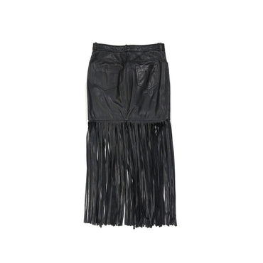 Boutique Moschino Leather Skirt