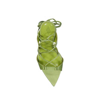 The Attico Reneè Satin Sandals