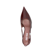 Paris Texas Jessica Leather Slingback Pumps