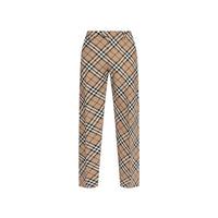 Burberry Wool Blend Check Pants