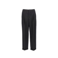 Saint Laurent Cashmere And Wool Flannel 90'S Striped Pants