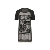Dsquared² Silk Printed Mini Dress