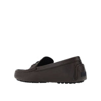 Fendi Leather Monogram Loafers