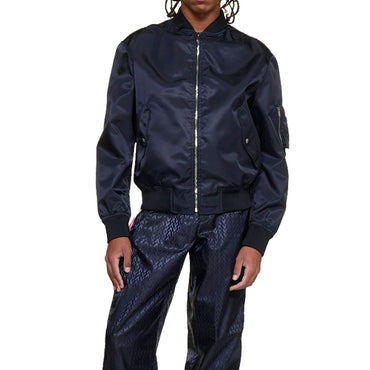 Valentino Printed Neon Universe Bomber Jacket