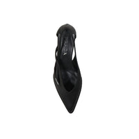 Prada 55mm Cut-Out Satin Pumps