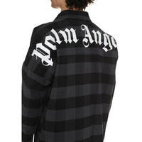 Palm Angels Logo Cotton Overshirt