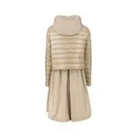 Herno Taffeta hem padded coat