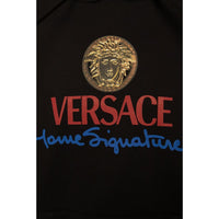 Versace Logo Hooded Sweatshirt