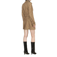 Versace Logo Trench Coat