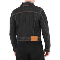 Versace Medusa Motif Denim Jacket