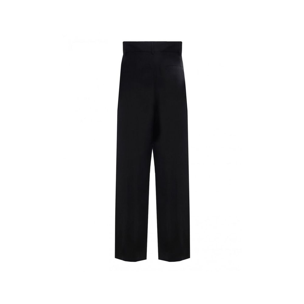 Salvatore Ferragamo Silk And Linen Pants