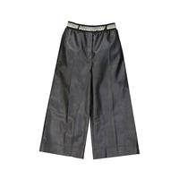 Stella McCartney Cropped Leather Effect Pants