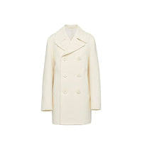 Prada Double-Breasted Wool Coat