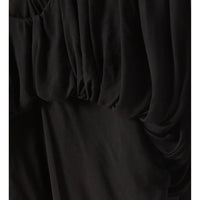 Saint Laurent Mini Draped Dress