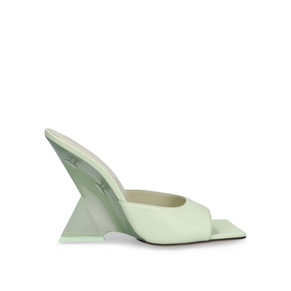The Attico Cheope 105 Leather Sandals