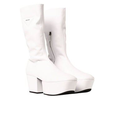 Prada Platform Pull On Boots