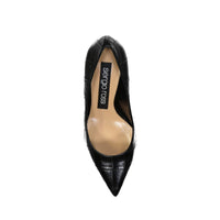 Sergio Rossi Godiva 075 Croc-Effect Leather Pumps