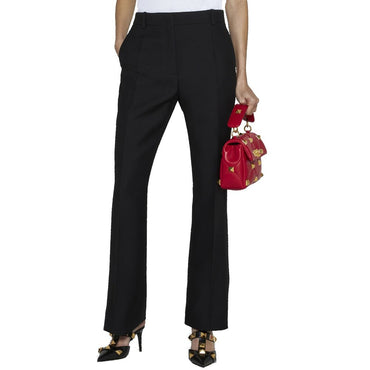 Valentino Wool And Silk Trousers