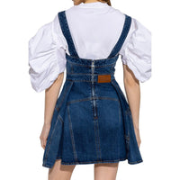 Alexander McQueen Denim Mini Dress