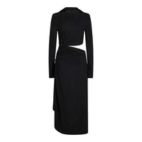 Off-White Cut-Out Midi Dress