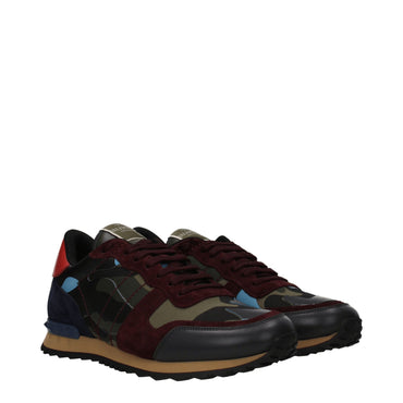 Valentino Garavani Green Leather Sneakers