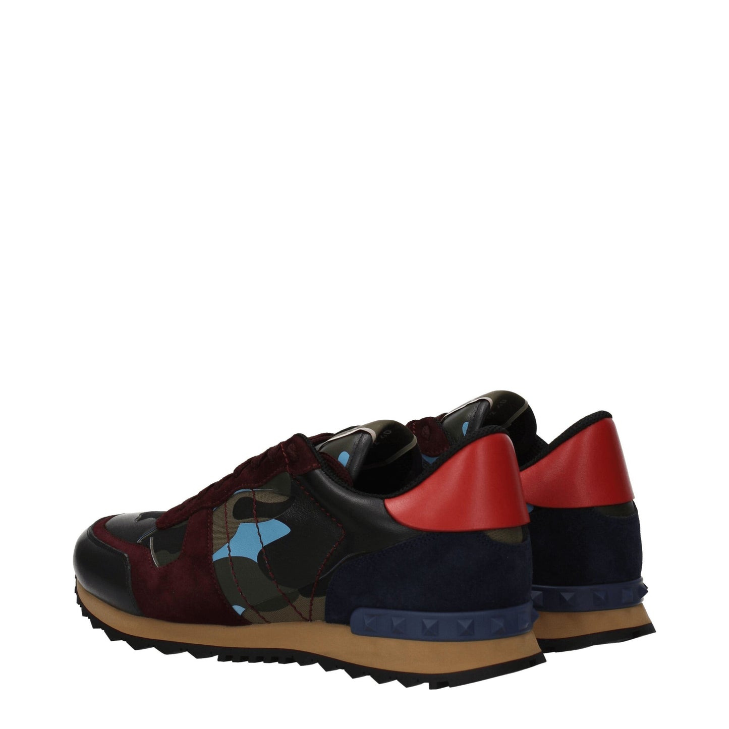 Valentino Garavani Green Leather Sneakers