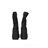 Stella McCartney Black Leather Ankle