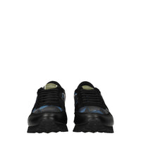 Valentino Garavani Blue Leather Sneakers