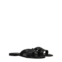 Kenzo Black Leather Slipper