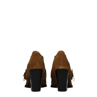 Versace Jeans Brown Leather Ankle