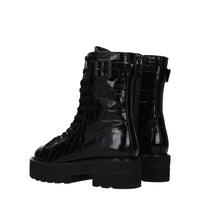 Stuart Weitzman Black Leather Ankle