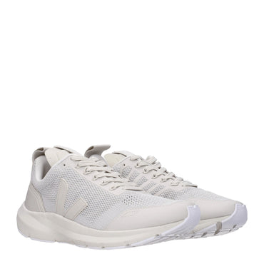 Veja Gray Fabric Sneakers