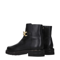 Stuart Weitzman Black Leather Ankle
