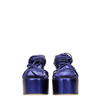 Paris Texas Purple Leather Sandal