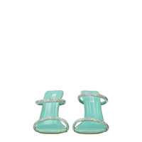 Paris Texas Green Leather Sandal