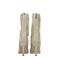 Paris Texas Beige Leather Ankle