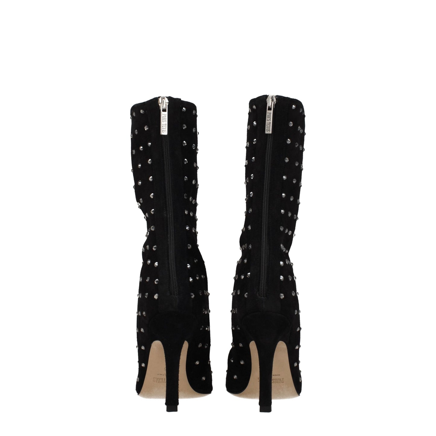 Paris Texas Black Leather Ankle