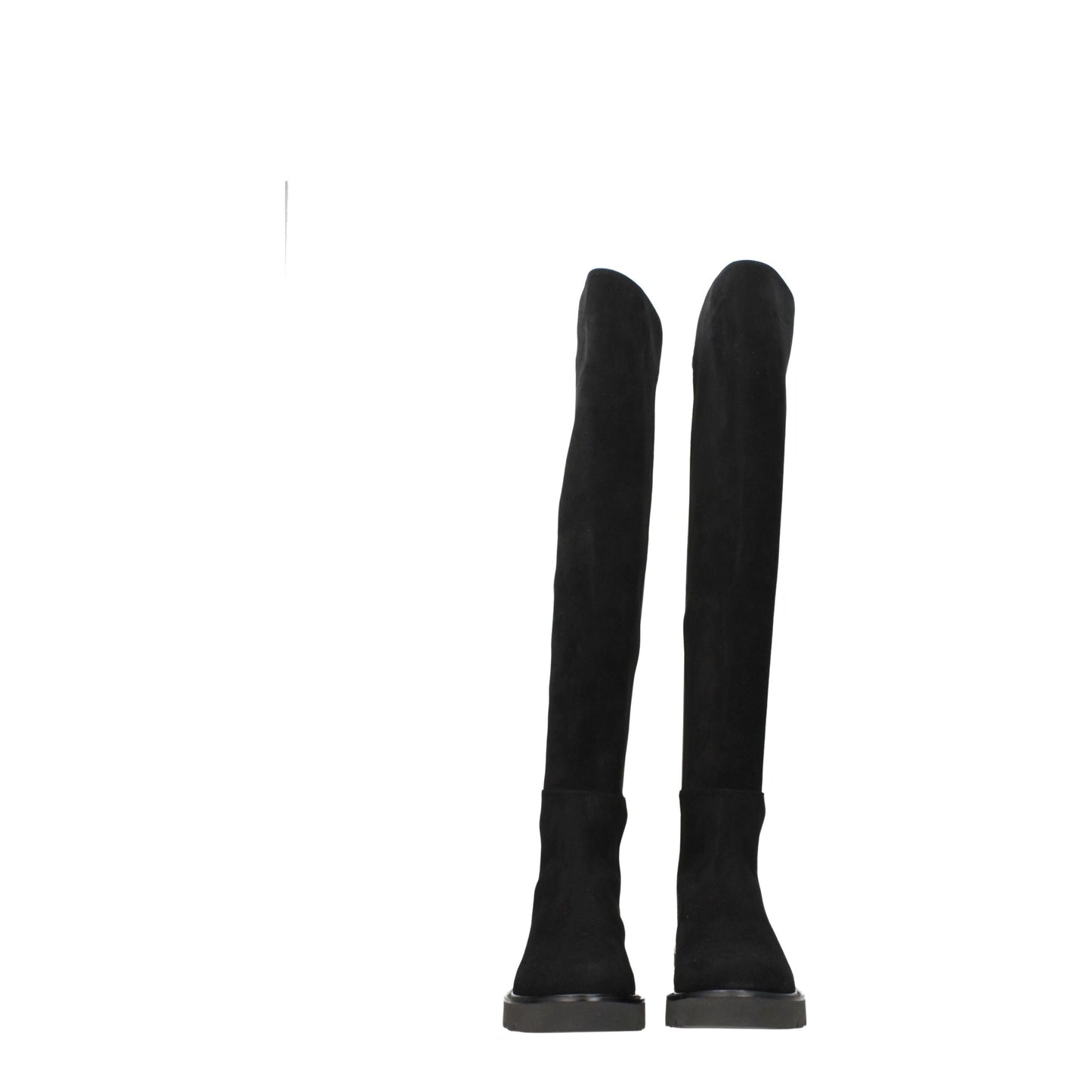 Stuart Weitzman Black Leather Boot