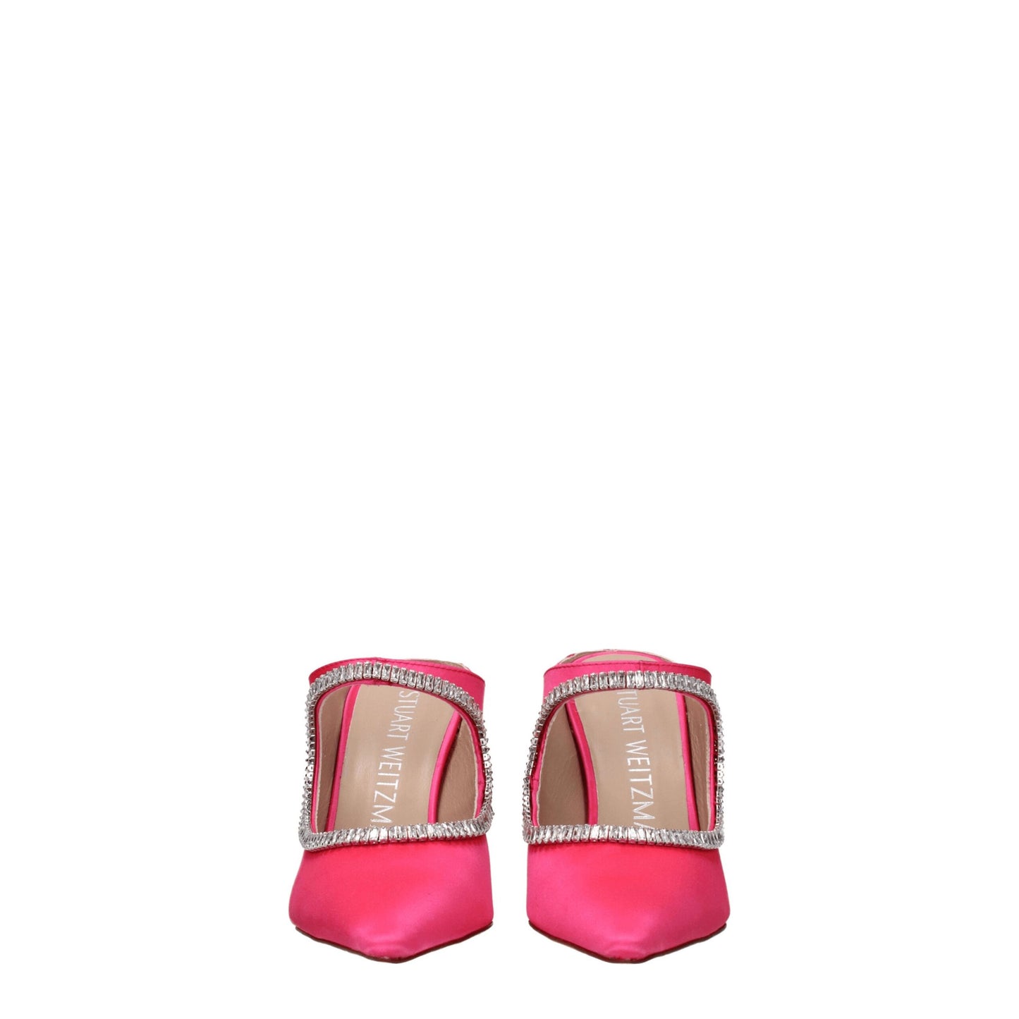 Stuart Weitzman Pink Satin Sandal